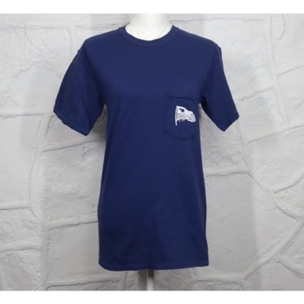The Southern Gentleman Blue Pocket Tee - Size S